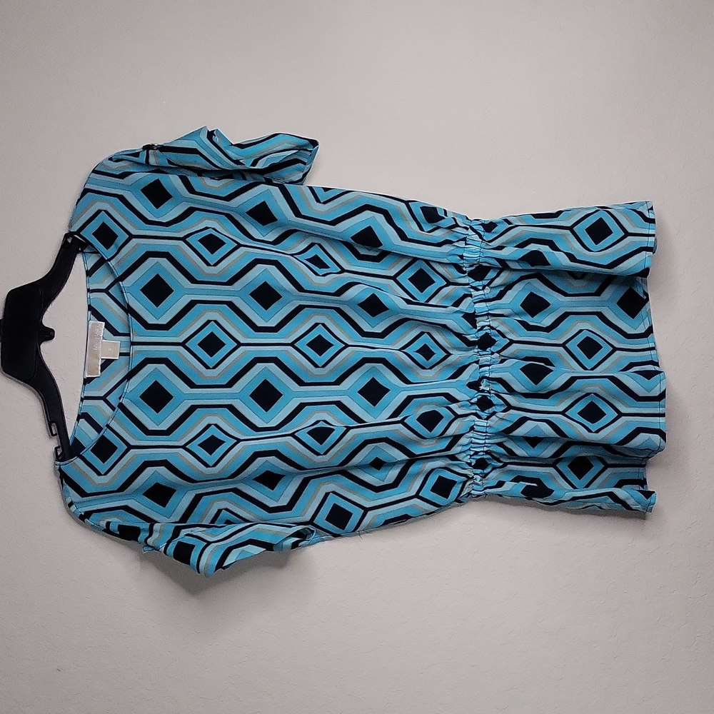 Michael Kors Blue Blouse Size 8